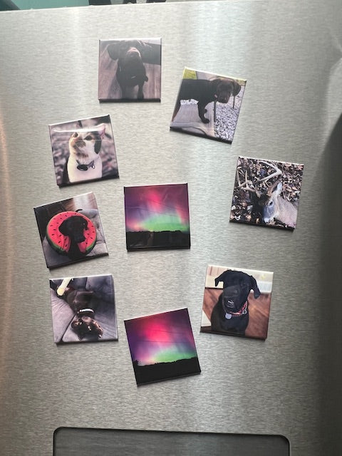 Set of 9 Custom Magnets